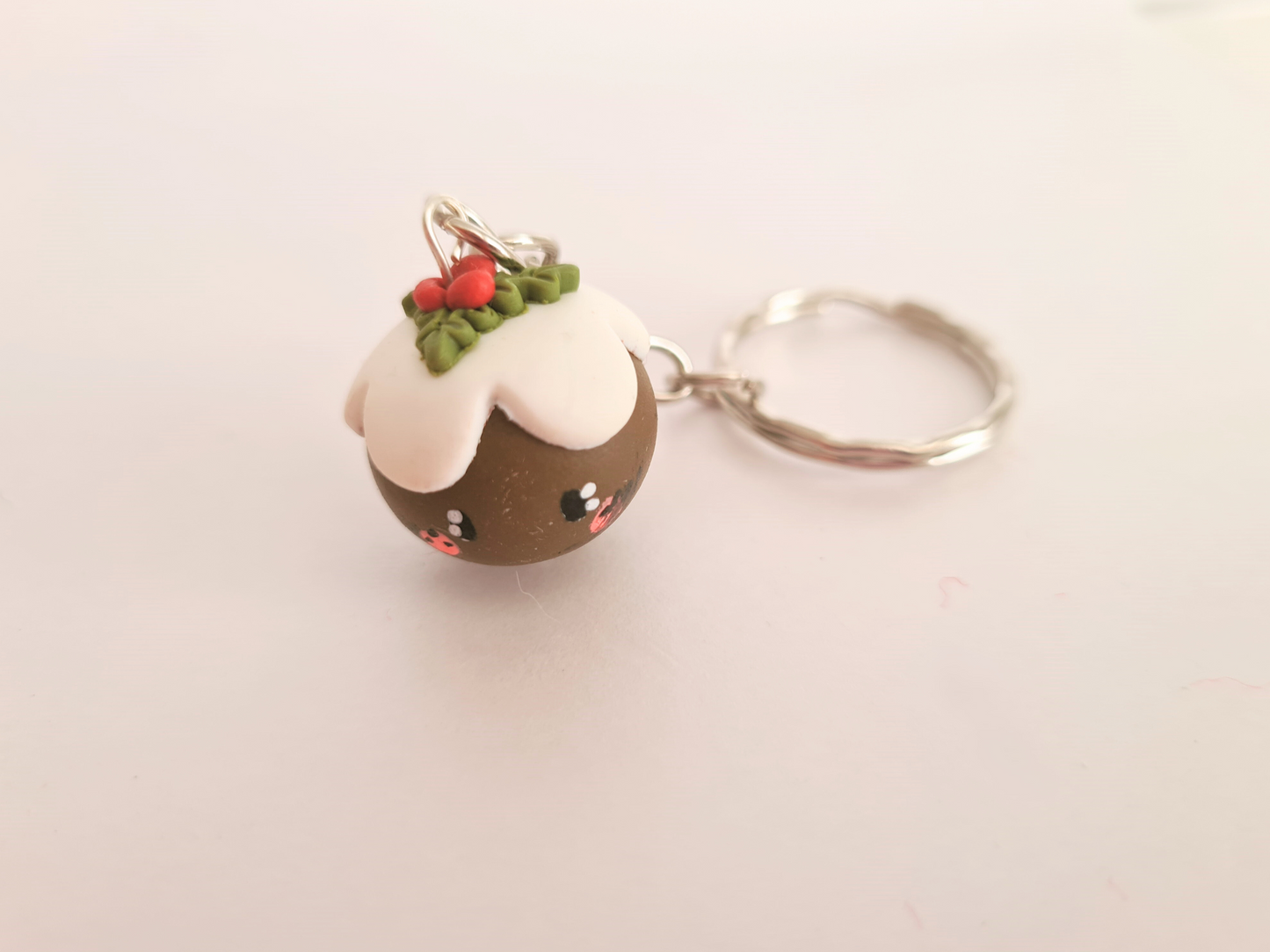 Christmas Pudding Bag Charm