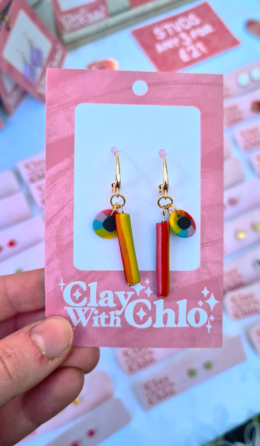 Quirky Colourful Earrings