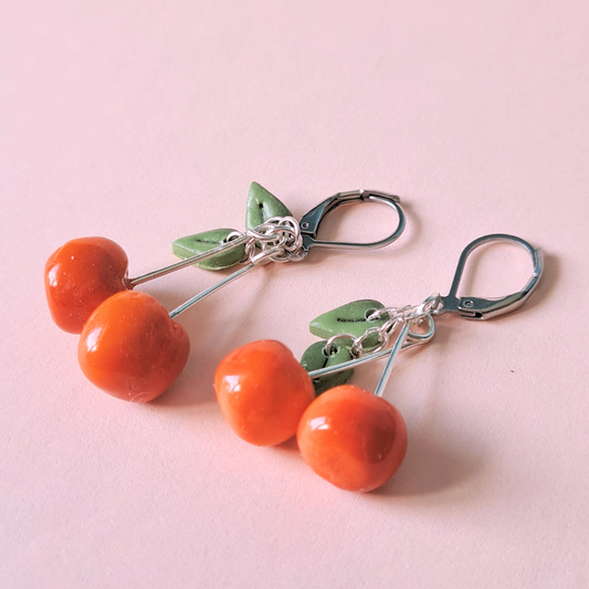 Cherry Sweet Statement Earrings